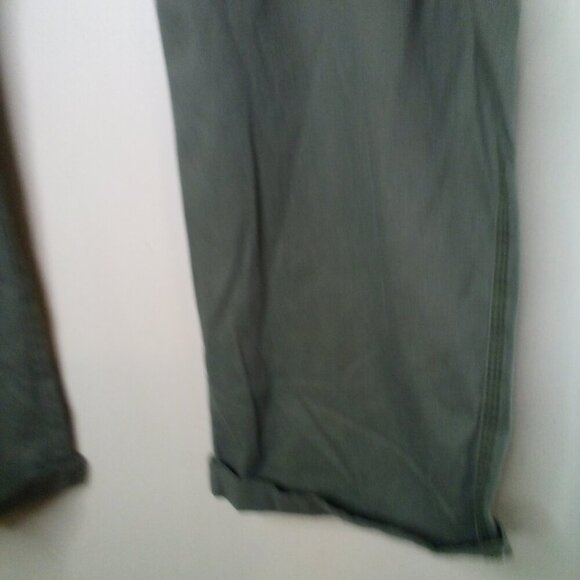 Old Navy OG Chino Pants Women XXL High Rise Ankle Elastic Back Green - Picture 6 of 15